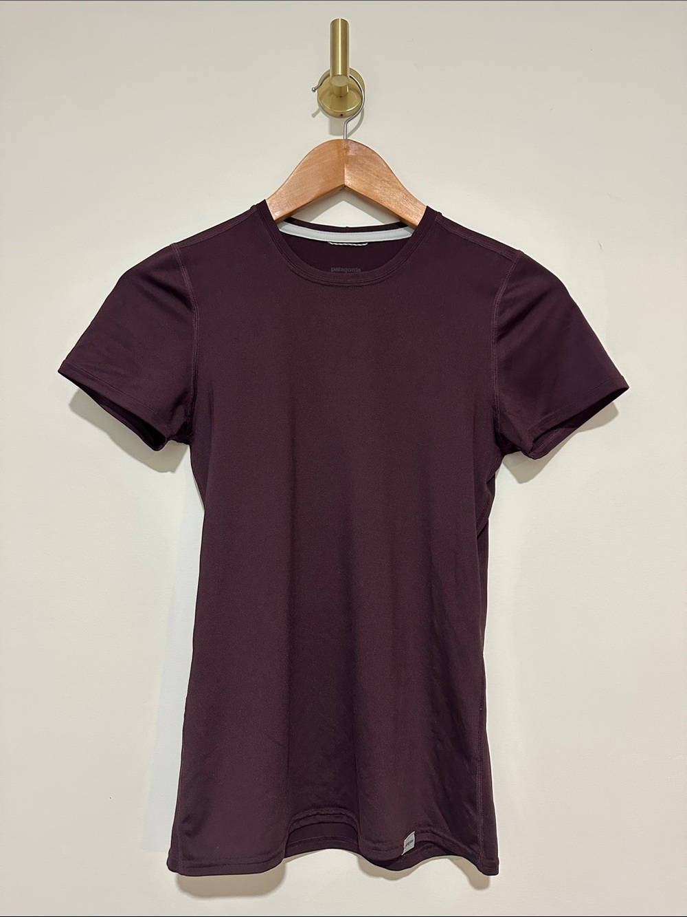 Patagonia Women’s Capilene Crewneck in Deep Plum